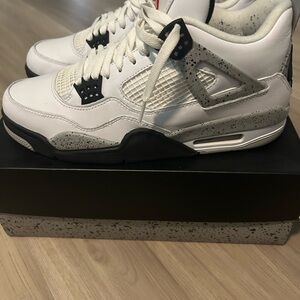 Air Jordan 4 Retro OG “White Cement” Sneakers